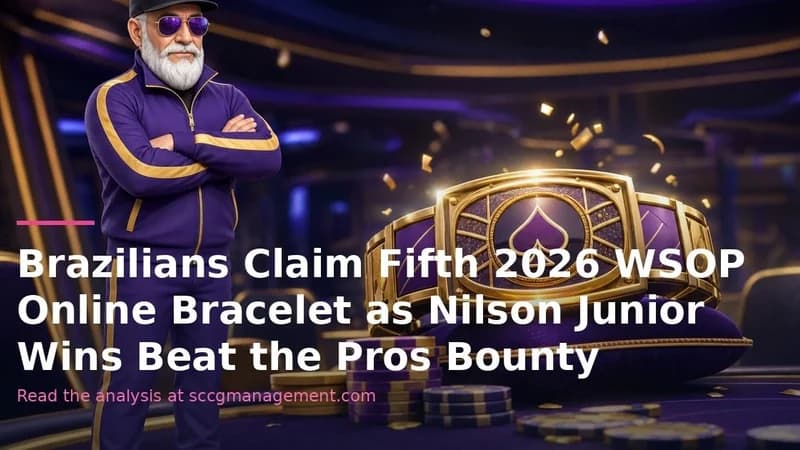 브라질, 2026 WSOP 온라인 다섯 번째 브레이슬릿 획득