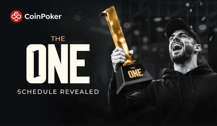 CoinPoker The One：500万美元保底，250美元买入