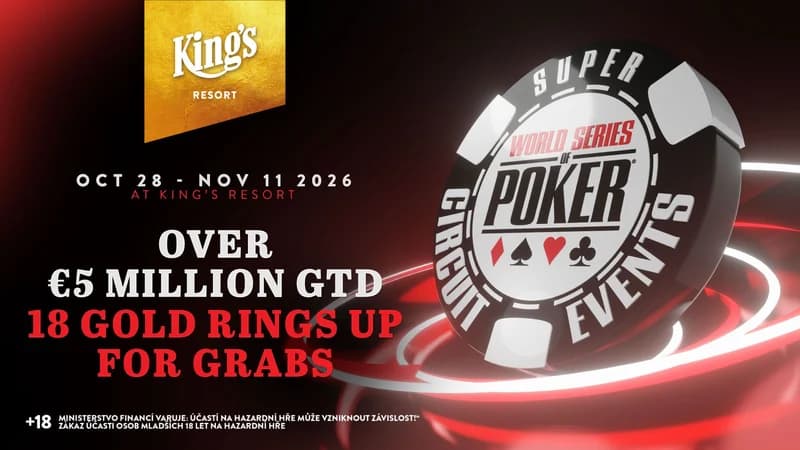 WSOP 슈퍼 서킷 로즈바도프: 호텔 8박 무료