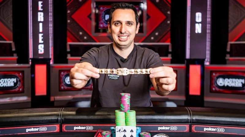 เซร์ฆิโอ ไอโด คว้าสร้อยข้อมือ WSOP