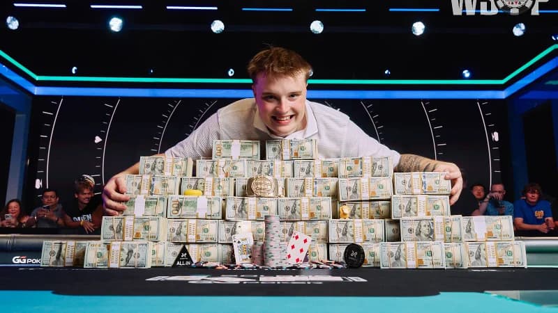 22岁Lucas Jumalon夺得2026 WSOP主赛事冠军