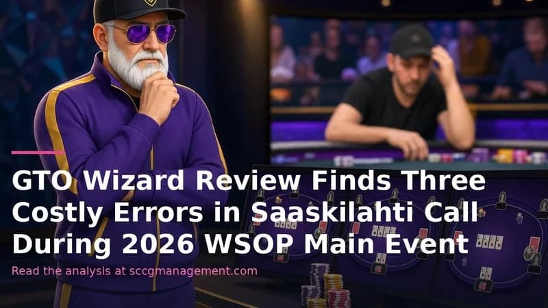 GTO Wizard ชี้ 3 ข้อผิดพลาดในคอล WSOP
