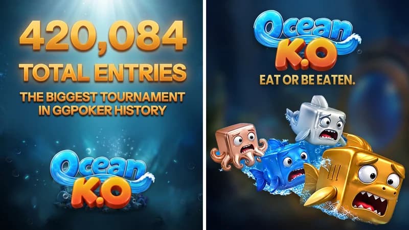 GGPoker Ocean KO Cetak Rekor 420.084 Entri