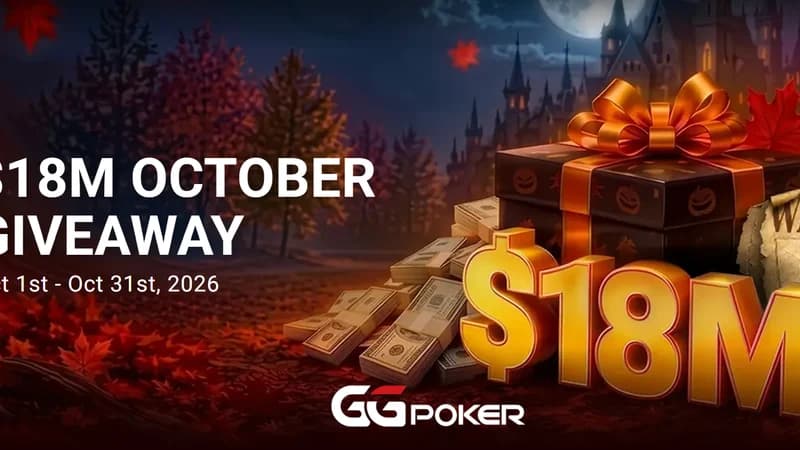 GGPoker万圣节活动送出1800万美元奖励