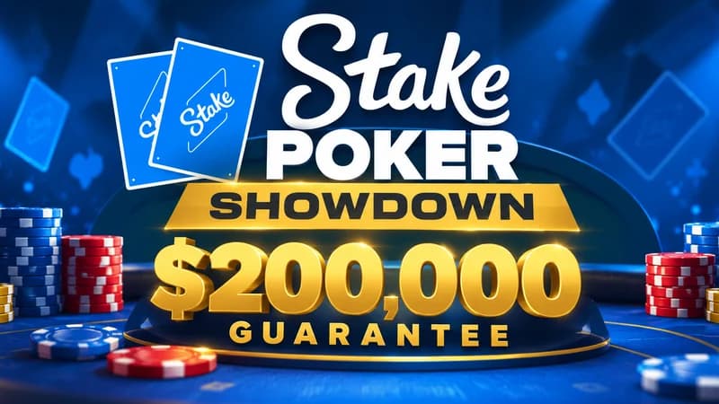 Stake Showdown 10月25日保底升至20万美元