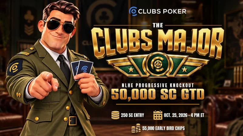 Clubs Poker 50,000 SC 大赛创纪录