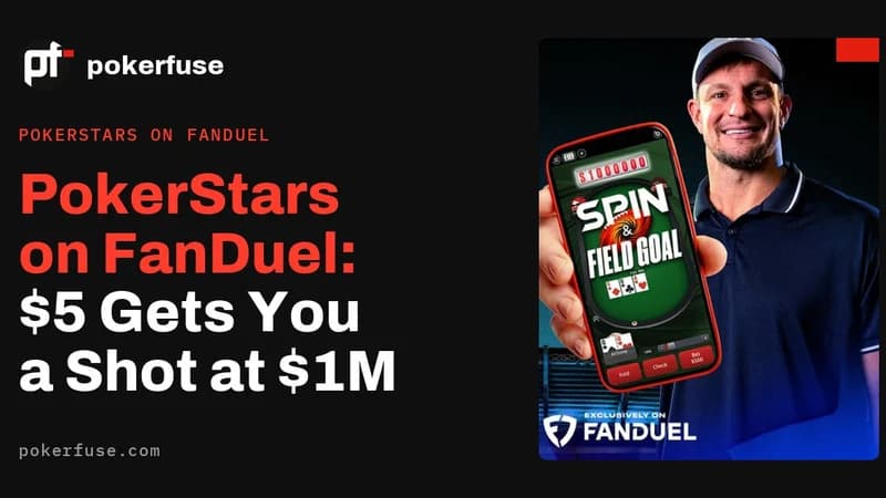扑克之星FanDuel版5美元赛头奖100万美元，领跑美加市场