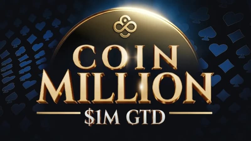 CoinPoker推出每周百万美元CoinMillion赛事