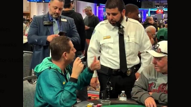 巴西选手João Siqueira因牌桌吸烟被WSOP取消参赛资格
