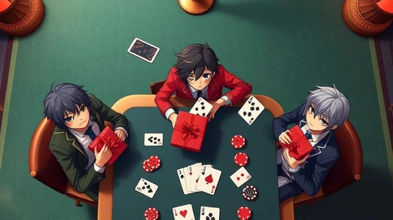 'Poker Fate' 애니메이션 스타일 텍사스 홀덤 게임, 콜라보 기념 선물 지급