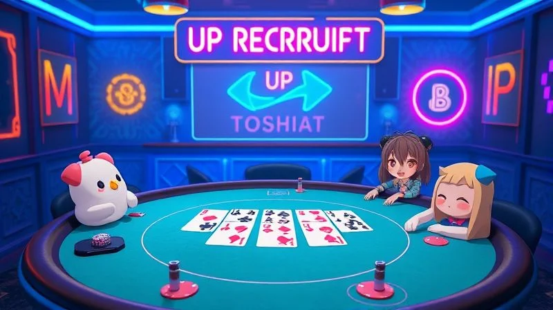 "Poker Fate" 애니메이션 캐주얼 텍사스 홀덤 콜라보 한정 UP 모집 발표