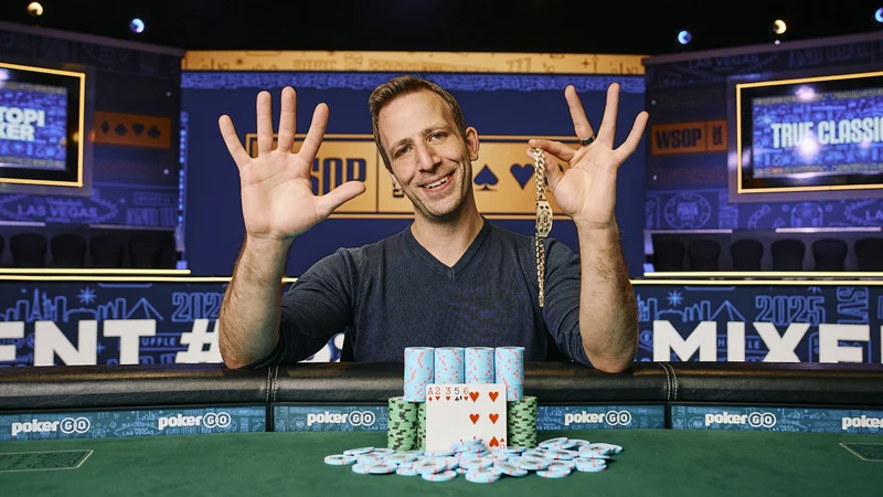 2026 WSOP: Benny Glaser Memimpin Hari ke-3 Kejuaraan Pemain Poker $50,000