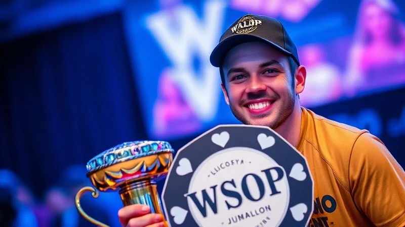 ลูคัส จูมาโลน คว้าแชมป์ WSOP Main Event 2026 รับเงินรางวัล 10 ล้านดอลลาร์