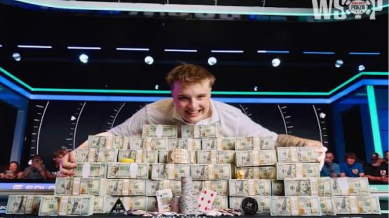 WSOP 2026主赛事落幕：Lucas Jumalon加冕世界冠军