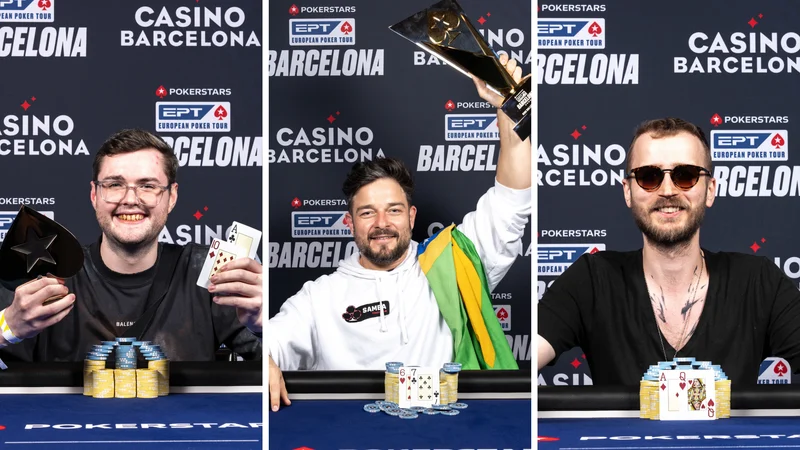 EPT巴塞罗那2026：Kovalski、Roiter和Dwan各夺第二冠；巴西选手狂揽超110万欧元