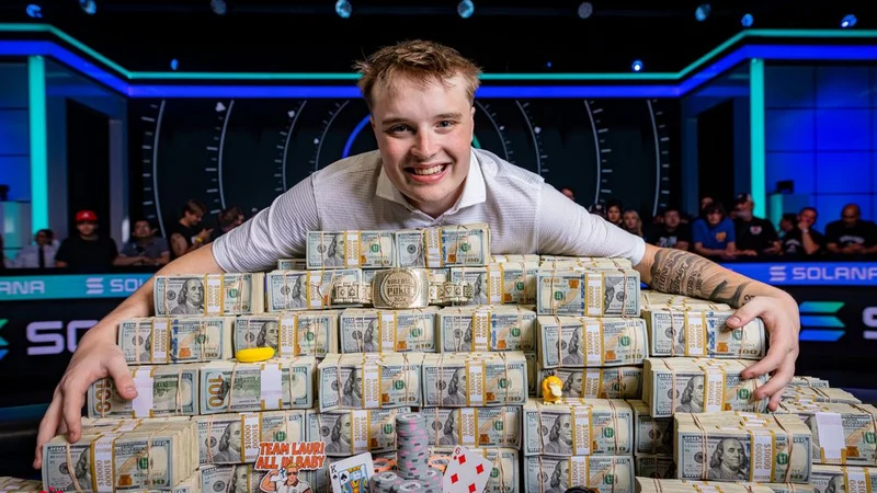 2026 WSOP主赛事冠军花1000万美元买了一样东西，现在目标2.5亿美元