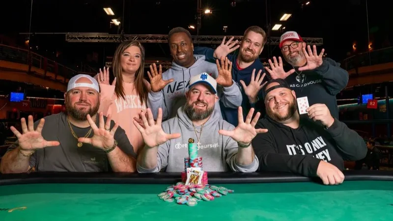 马修·希金斯赢得WSOPC图尼卡主赛事，收获生涯第10枚戒指