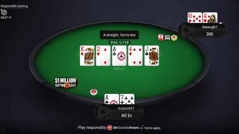 One River Card Turns $5 Buy-In into $1 Million PokerStars Jackpot