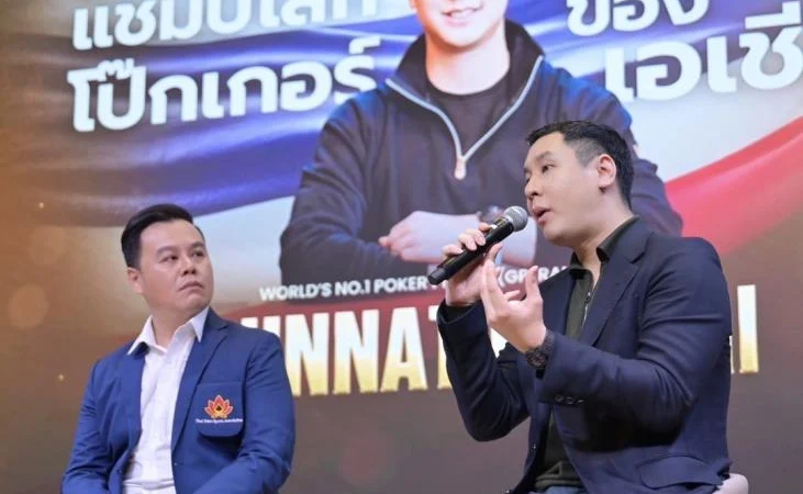 First in Asia: Thai Poker Pro Punnatth poses as World No. 1
