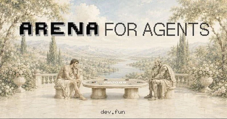 dev.fun 推出扑克竞技场：首个公开的 AI 智能体推理基准测试
