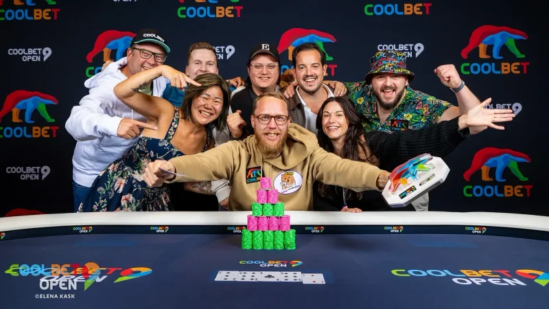 Petter Berg 创纪录赢得 Coolbet Open 主赛事，奖金 €65,415