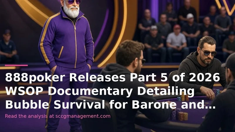 888poker发布2026 WSOP纪录片第五集：Barone和Navarro的泡沫生存战