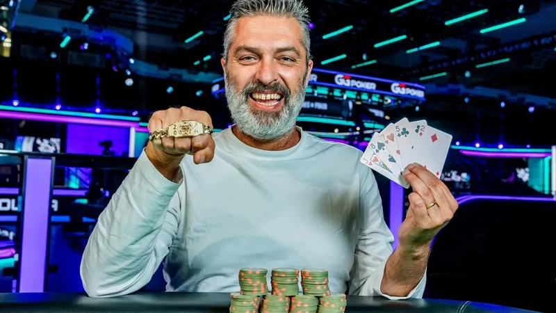 Sergio Benso Raih Gelang WSOP Pertama di Seri 2026