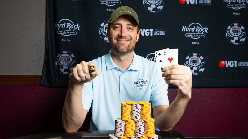 Jesse Jones Menang WSOPC Tulsa Main Event Usai Laga Heads-Up Delapan Jam