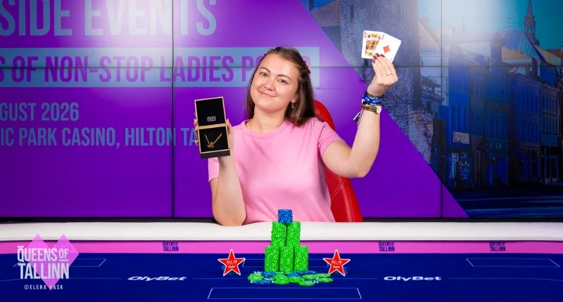 อักเนเซ บาร์กา คว้าแชมป์ Queens of Tallinn Main Event สถิติใหม่