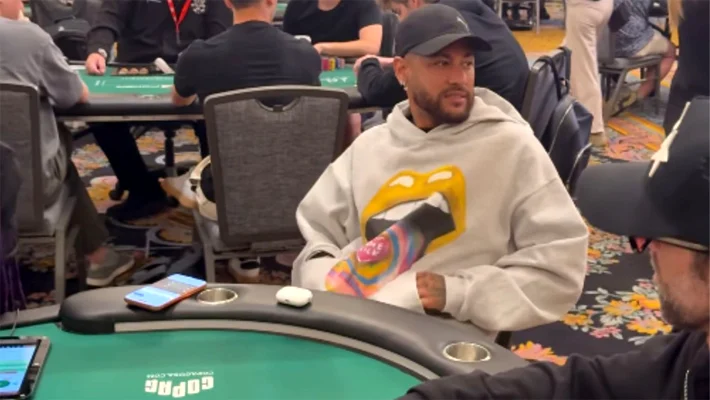 内马尔将出战2026 WSOP拉斯维加斯