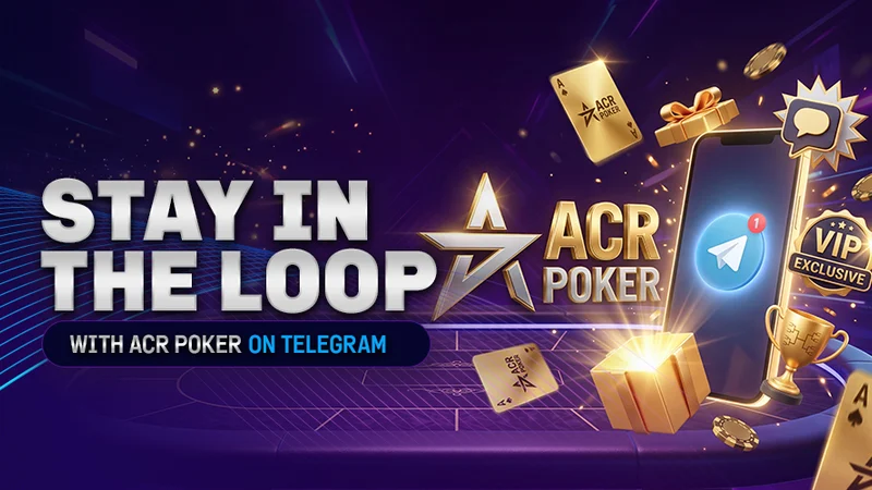 ACR Poker Telegram:促销与免费钥匙