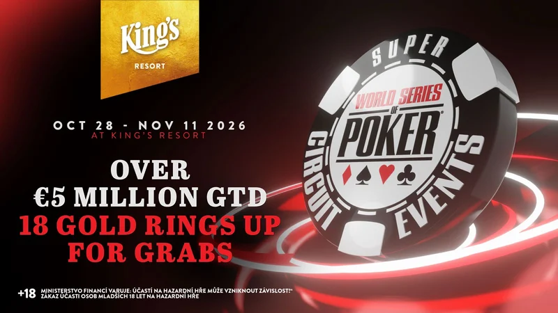 WSOP超级巡回赛罗兹瓦多夫站：免费住8晚