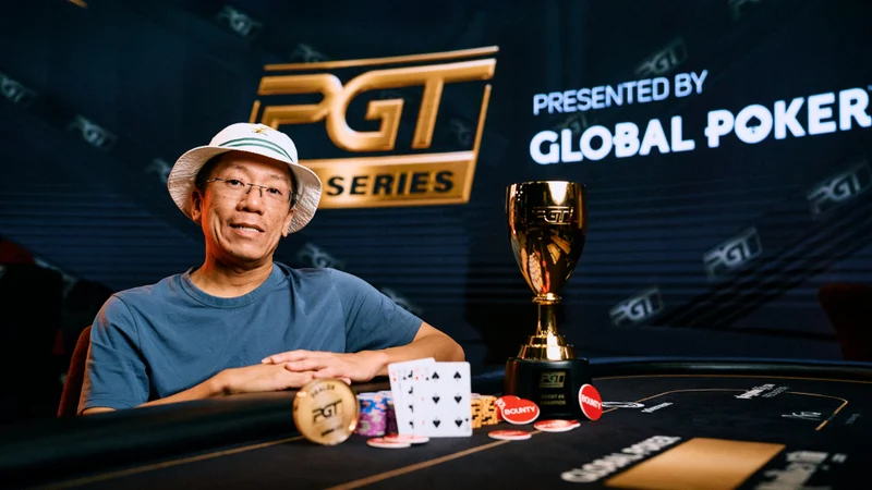 James Chen夺PGT PLO Quattro赏金赛冠军