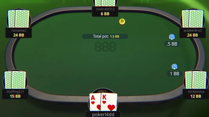 888poker启用全新绿色品牌形象