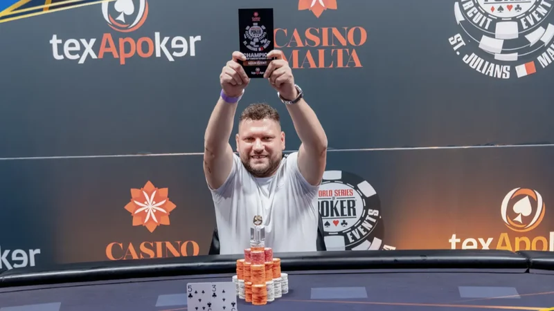 Luca Topazio夺得WSOPC马耳他主赛事冠军