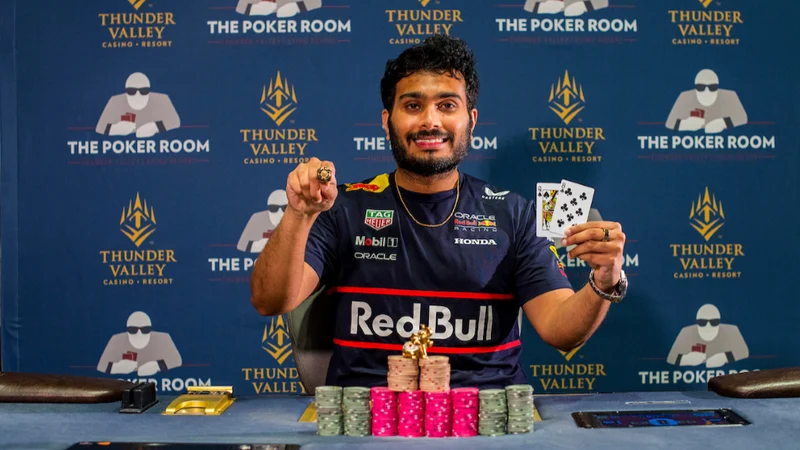 Mulinti 赢得 Thunder Valley WSOP 巡回赛主赛事