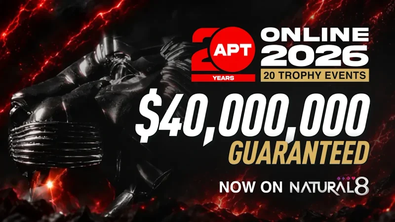 APT Online 2026收官四场奖杯赛保底超650万美元