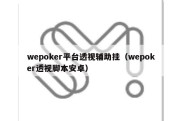 wepoker平台透视辅助挂（wepoker透视脚本安卓）