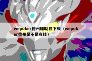 wepoker德州辅助挂下载（wepoker德州是不是有挂）