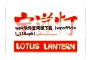 wpk软件官网版下载（wpofficial_110apk）