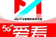 allin下注策略的简单介绍