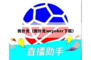 微扑克（微扑克wepoker下载）