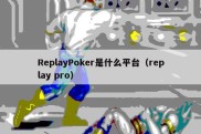 ReplayPoker是什么平台（replay pro）